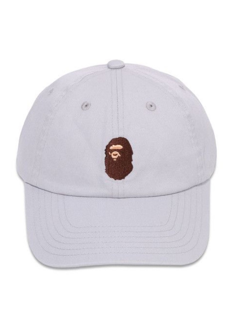 A Bathing Ape One Point Hat Gray BRAND NEW